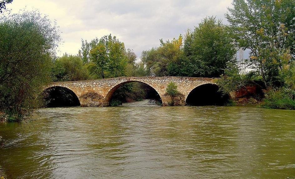 The Hançalar Bridge crossing the Büyük Menderes river in Çal, Denizli province